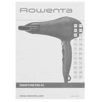 Hair dryer Rowenta CV7827F0 gray/brown