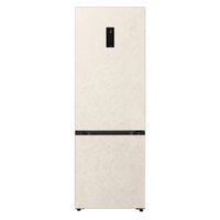 Холодильник с морозильником   LG GC-B640FEKM бежевый