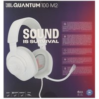 Проводные наушники JBL Quantum 100M2  белый 2024