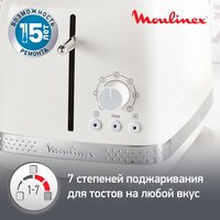 Тостер Moulinex Soleil LT300A30 бежевый