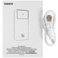 Портативный аккумулятор Baseus Star-Lord Digital Display 30W белый