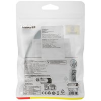 Кабель Baseus USB Type-C - USB Type-C черный 1 м