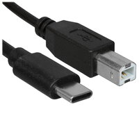Кабель DEXP USB Type-C - USB Type-B черный 2 м