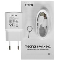 6.67" Смартфон Tecno SPARK GO 2 64 ГБ серый