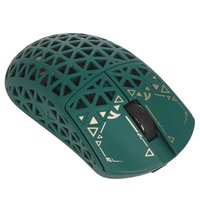 Мышь беспроводная/проводная Attack Shark R5 Ultra [Shark R5 Green] зеленый