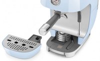 Кофеварка рожковая Smeg ECF03PBEU голубой