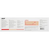 Клавиатура+мышь беспроводная   Acer OCC205 розовый
