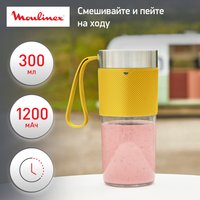 Блендер портативный Moulinex LM1C0210 желтый