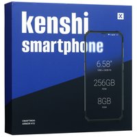 6.58" Smartphone KENSHI Armor H1s 256 GB black