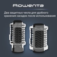 Фен-щетка Rowenta Brush Activ CF9525F0 черный/фиолетовый
