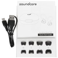 Наушники TWS Anker Soundcore Sport X20  черный 2024