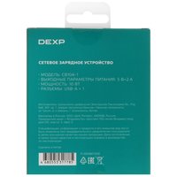 Сетевое зарядное устройство DEXP CB10A-1 черный
