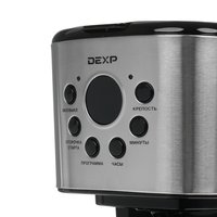 Кофеварка капельная DEXP DCM-1600 серебристый