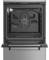 Комбинированная плита Indesit ISG5F1HX серебристый