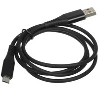 Кабель DEXP micro USB-B - USB Type-A черный 1 м