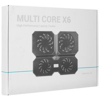 Охлаждающая подставка DEEPCOOL MultiCore X6 черный