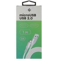 Кабель DEXP micro USB-B - USB Type-A белый 1 м