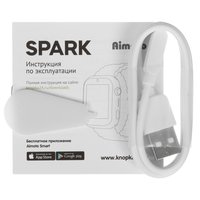 Детские часы Кнопка Жизни Aimoto Spark 4G серый