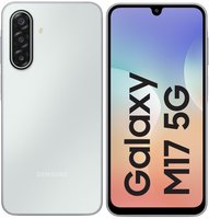 6.7" Смартфон Samsung Galaxy M17 5G 128 ГБ серебристый