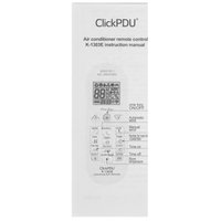 Masofadan boshqarish pulti konditsioner uchun ClickPdu CLICKPDU K-1303E KT-E08