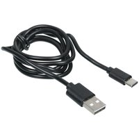 Kabel Aceline USB Type-C - USB Type-A qora