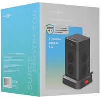 Сетевой фильтр FinePower TOW816U черный