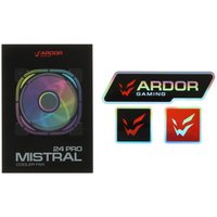 Комплект вентиляторов ARDOR GAMING Mistral 24 PRO Kit 3in1  черный