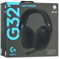 Wireless headphones Logitech G321 Lightspeed black 2025