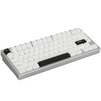 Клавиатура  проводная + беспроводная WOBKEY Rainy75 Pro цвет серебристый