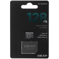 Memory card DEXP microSDXC 128 GB