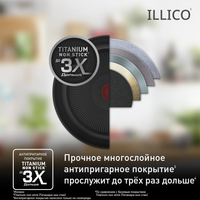 Dinnerware set Tefal Illico G744SB74