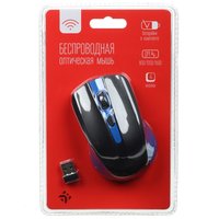 Мышь беспроводная DEXP WM-4001BU  черный