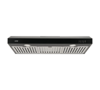 Exhaust hood suspended Artel Punto 0990L black/black