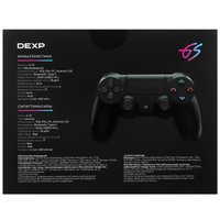 Геймпад беспроводной/проводной DEXP G-13 черный