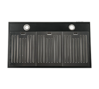 Exhaust hood suspended Artel Punto 0990L black/black