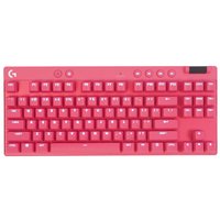 Клавиатура  проводная Logitech PRO X TKL RAPID цвет красный