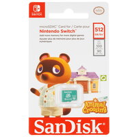 Карта памяти SanDisk for Nintendo Switch microSDXC 512 ГБ [SDSQXAO-512G-GN3ZN]