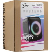 Портативная аудиосистема Fiero Emotion 100 FR800, черный