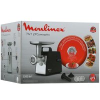 Мясорубка электрическая Moulinex HV7 Pro ME556810 черный
