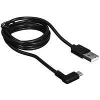 Кабель Aceline micro USB-B - USB Type-A черный 1 м