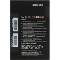 1000 ГБ 2.5" SATA накопитель Samsung 870 EVO [MZ-77E1T0BW]