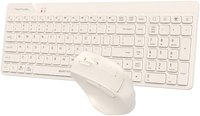 Klaviatura+sichqoncha  simli  A4Tech Fstyler FG2400 Air 2 bej