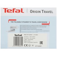 Отпариватель Tefal Origin Travel DT1020E1 белый