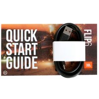 Portable speaker JBL Flip 6, black