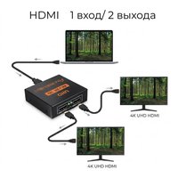 Разветвитель DEXP DS1H2H4K30HZ