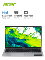 17.3" Laptop Acer Aspire Lite AL17-31P-3498 silver