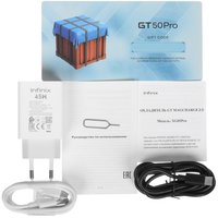 6.78" Смартфон Infinix GT 50 Pro Игровой Комплект 512 ГБ черный