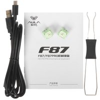 Клавиатура  проводная + беспроводная AULA F87
