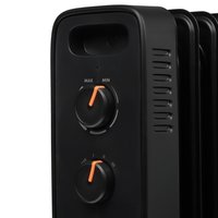 Масляный обогреватель Ballu Deluxe BOH/DL-09B черный