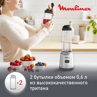 Stationary blender Moulinex LM15FD10 silver